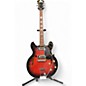 Used Aria DIAMOND RED BURST Hollow Body Electric Guitar thumbnail