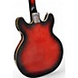 Used Aria DIAMOND RED BURST Hollow Body Electric Guitar
