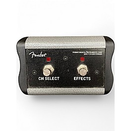 Used Fender 2 BUTTON FOOTSWITCH Pedal