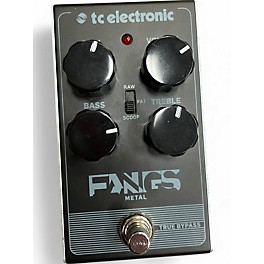 Used TC Electronic Fangs Metal Distortion Effect Pedal