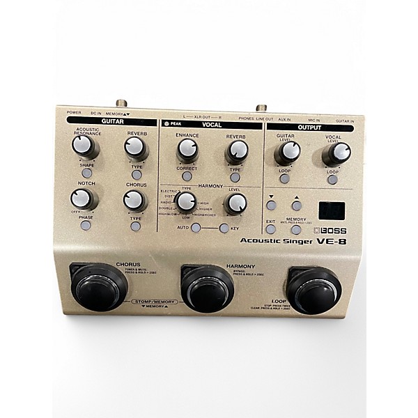 BOSS VE-8 アコースティックシンガー Amazon.com: BOSS VE-8 Acoustic Singer | Compact All-In-One