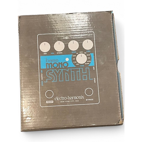 Used Electro-Harmonix Bass Mono Synth Bass Bass Effect Pedal