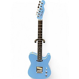 Used Fender Aerodyne Telecaster California Blue Solid Body Electric Guitar