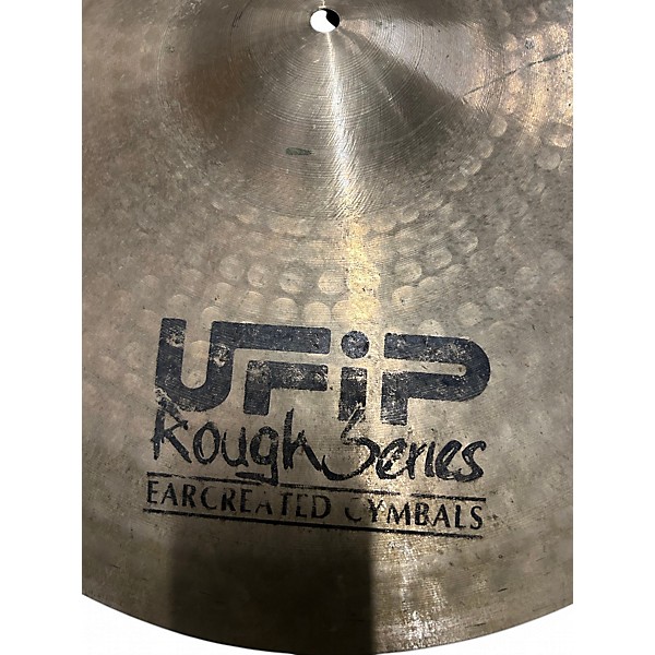 Used UFIP 22in Crash Ride Cymbal