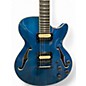 Used D'Angelico Fabrizio Sottie SS Premium Fabrizio Blue Hollow Body Electric Guitar