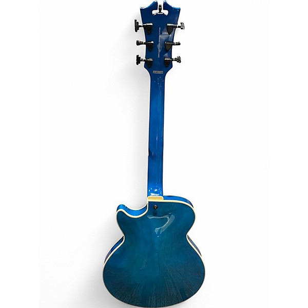 Used D'Angelico Fabrizio Sottie SS Premium Fabrizio Blue Hollow Body Electric Guitar