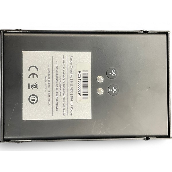 Used Maestro Ranger Overdrive Effect Pedal