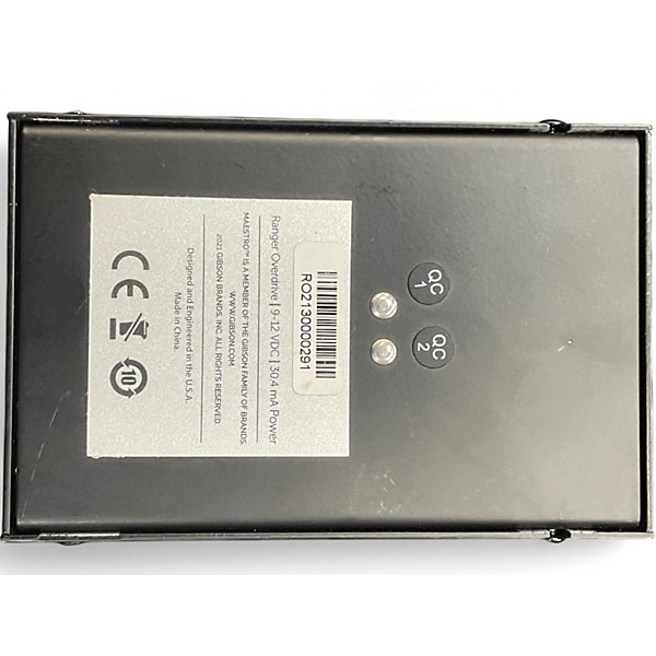 Used Maestro Ranger Overdrive Effect Pedal