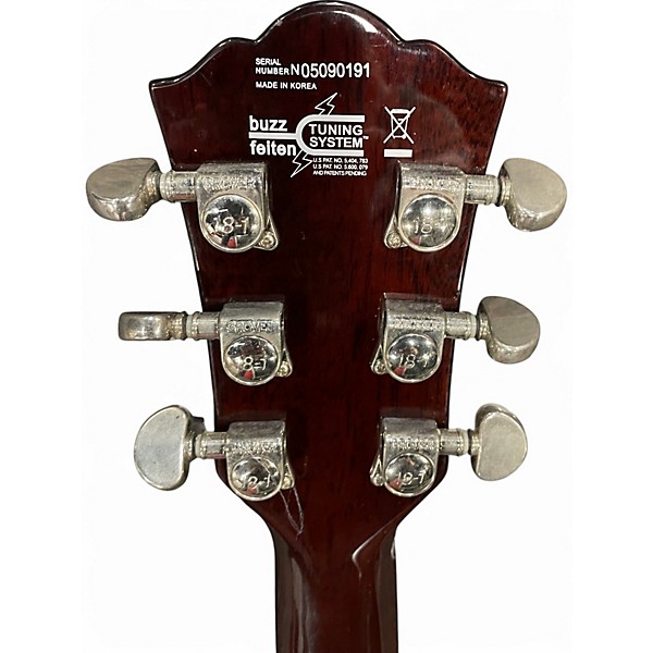 Used Washburn WI-66PROG Gold Solid Body Electric Guitar