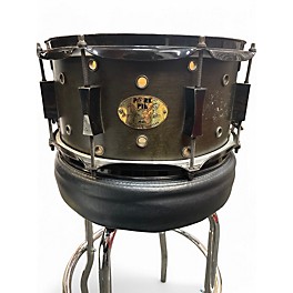 Used Pork Pie 7X13 Little Squealer Snare Satin Black Drum