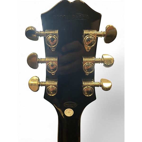 Used Epiphone Les Paul Custom Silver Burst Solid Body Electric Guitar