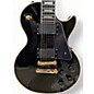 Used Epiphone Les Paul Custom Ebony Solid Body Electric Guitar
