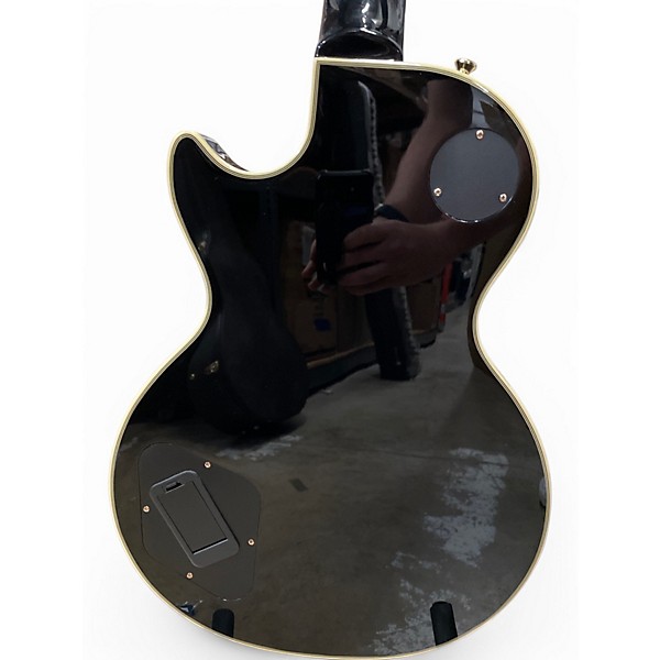 Used Epiphone Les Paul Custom Ebony Solid Body Electric Guitar