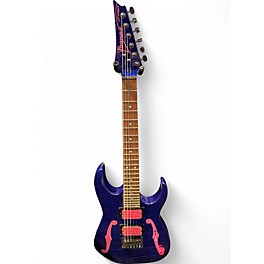 Used Ibanez PGM401 Paul Gilbert Series Jewel Blue Solid Body Electric Guitar