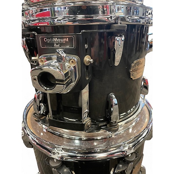 Used Pearl 4 Piece Session Custom Shell Pack Carbon Mist Drum Kit