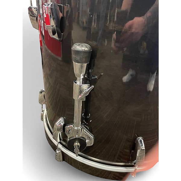 Used Pearl 4 Piece Session Custom Shell Pack Carbon Mist Drum Kit