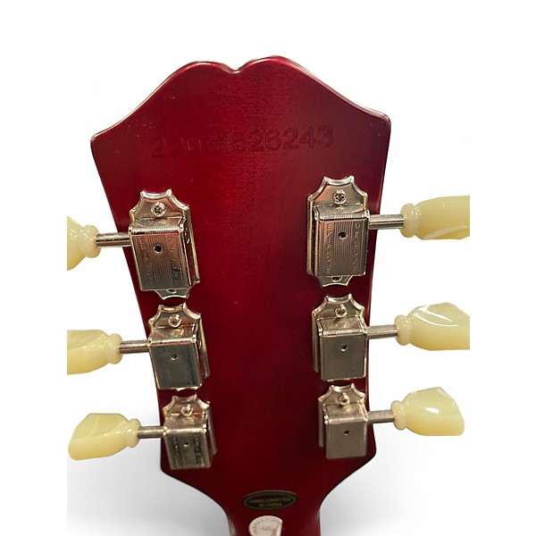 Used Epiphone 1959 Reissue Les Paul Standard Aged Dark Cherry Solid Body Electric Guitar