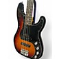 Used 2017 Fender American Elite Precision Bass 3 Tone Sunburst Electric Bass Guitar