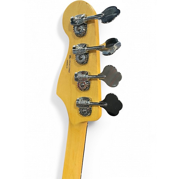 Used 2017 Fender American Elite Precision Bass 3 Tone Sunburst Electric Bass Guitar