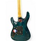 Used ESP LTD MH-103 QM Trans Blue Solid Body Electric Guitar