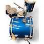 Used TAMA 4 Piece SWINGSTAR Ice Blue Metallic Drum Kit thumbnail