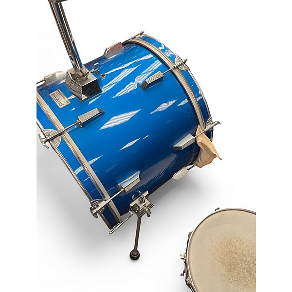 Used TAMA 4 Piece SWINGSTAR Ice Blue Metallic Drum Kit