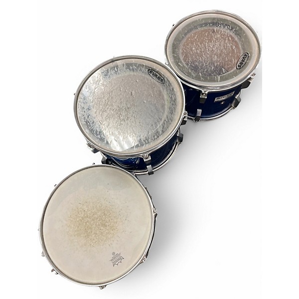 Used TAMA 4 Piece SWINGSTAR Ice Blue Metallic Drum Kit