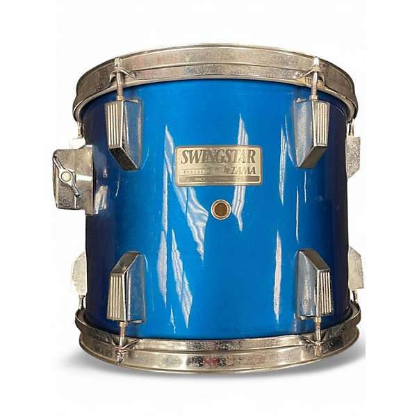Used TAMA 4 Piece SWINGSTAR Ice Blue Metallic Drum Kit