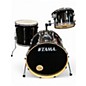 Used TAMA 3 Piece Rockstar Black Drum Kit thumbnail