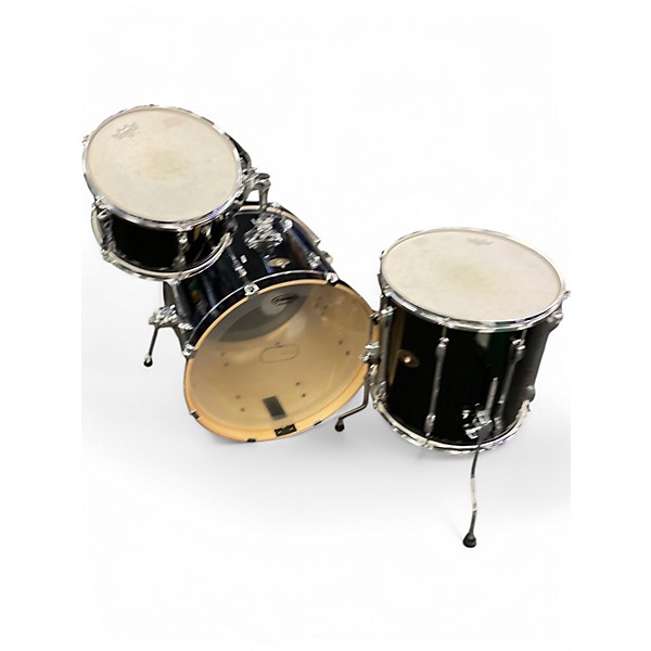 Used TAMA 3 Piece Rockstar Black Drum Kit