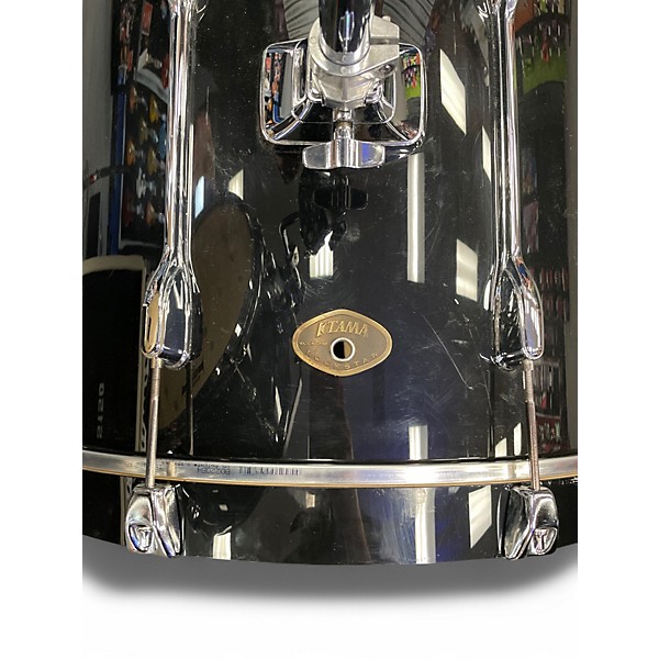 Used TAMA 3 Piece Rockstar Black Drum Kit