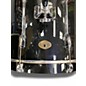 Used TAMA 3 Piece Rockstar Black Drum Kit