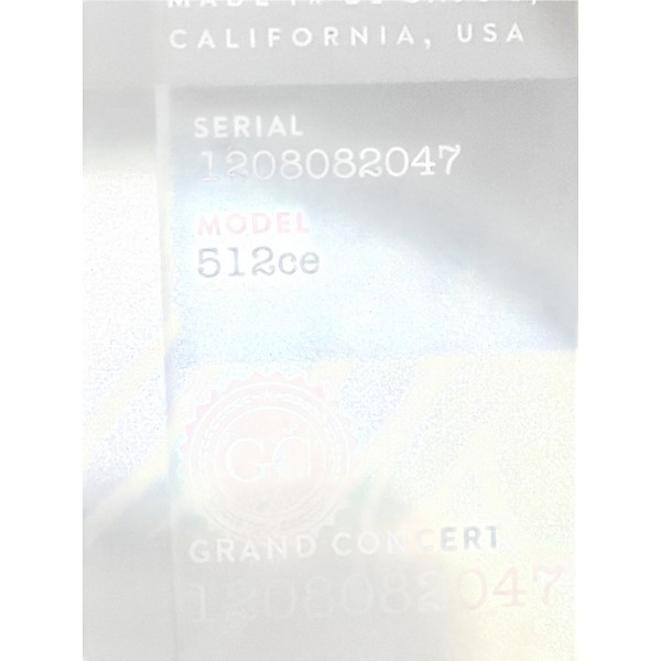 Used 2024 Taylor 512CE SHADED EDGE BURST Acoustic Electric Guitar