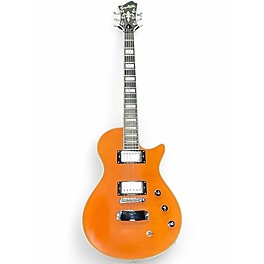 Used Hagstrom ULTRA MAX Orange Solid Body Electric Guitar