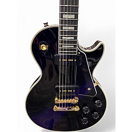 Used Epiphone LES PAUL CUSTOM P90 Ebony Solid Body Electric Guitar