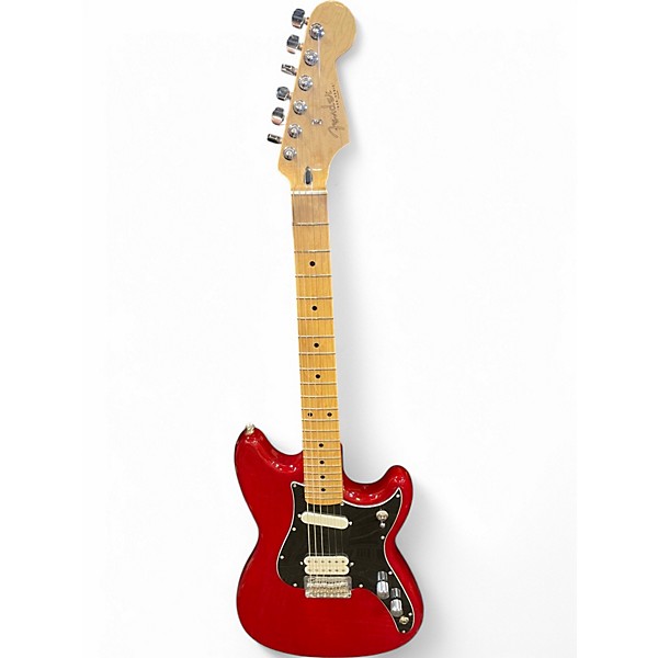 Used Fender Duo Sonic HS Red Solid Body Electric Guitar