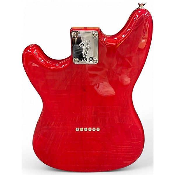 Used Fender Duo Sonic HS Red Solid Body Electric Guitar
