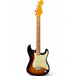 Used Fender Classic Series '60s Stratocaster Lacquer 3 Color Sunburst Solid Body Electric Guitar