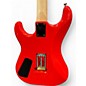 Used Kramer BARETTA 'DANGER ZONE' WHITE AND RED Solid Body Electric Guitar
