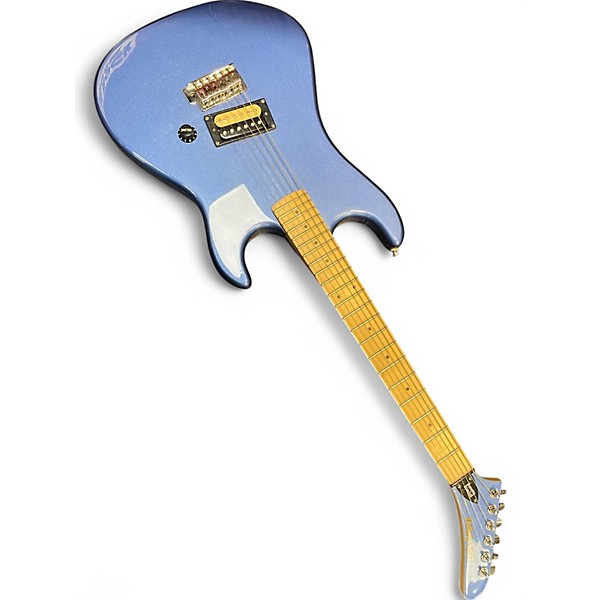 Used Kramer Baretta Special Metallic Blue Solid Body Electric Guitar