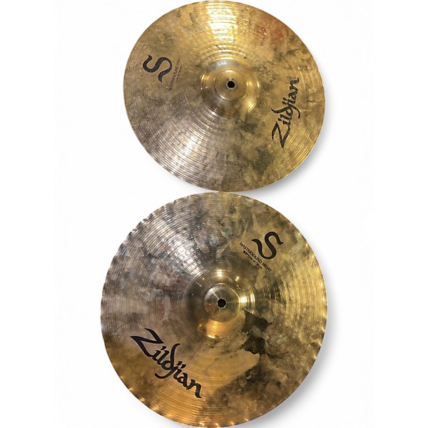 Used Zildjian 14in S Family Mastersound Hi-Hats Pair Cymbal
