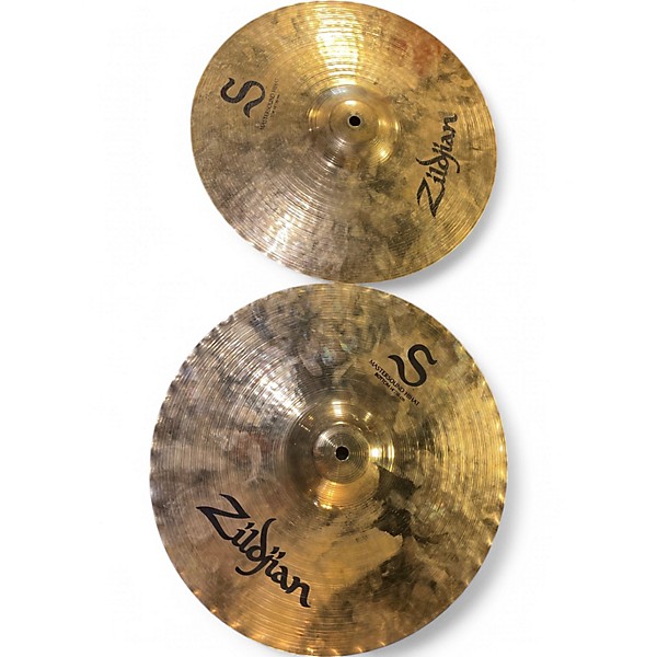 Used Zildjian 14in S Family Mastersound Hi-Hats Pair Cymbal