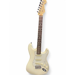 Used 2019 Fender American Professional Stratocaster SSS Olympic White Solid Body Electric Guitar