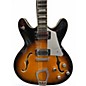 Used 2022 Hagstrom Super Viking 2 Color Sunburst Hollow Body Electric Guitar thumbnail