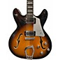 Used 2022 Hagstrom Super Viking 2 Color Sunburst Hollow Body Electric Guitar