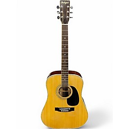 Used 1980s Kiso Suzuki Halifax W-300 Natural Acoustic Guitar