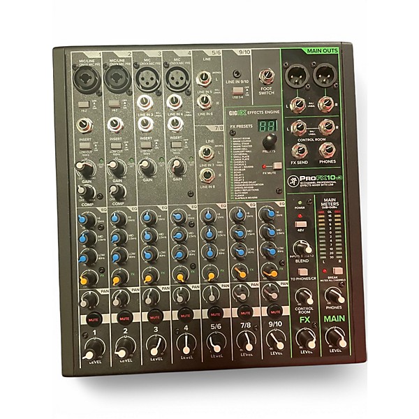 Used Mackie ProFX10V3 Unpowered Mixer