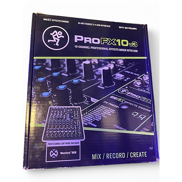 Used Mackie ProFX10V3 Unpowered Mixer