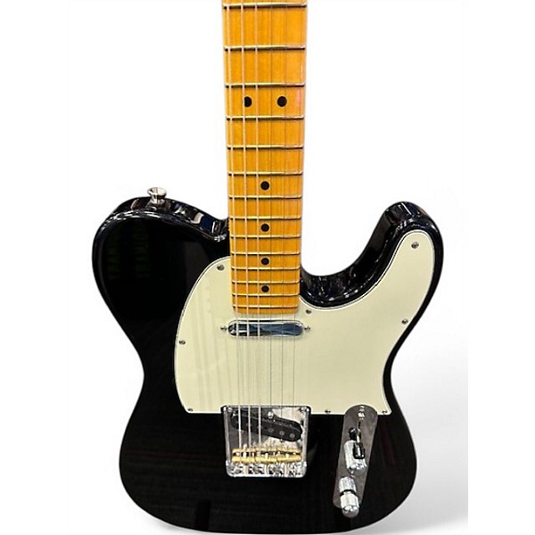 Used Fender American Professional II Telecaster Black Solid Body Electric Guitar