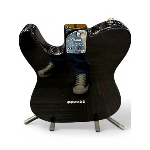 Used Fender American Professional II Telecaster Black Solid Body Electric Guitar